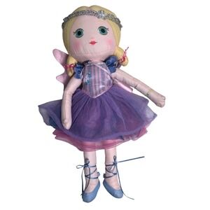 Mooshka Doll Fairy Taria Ballerina Purple Tulle Skirt Blue Ballet Shoes Dreamy